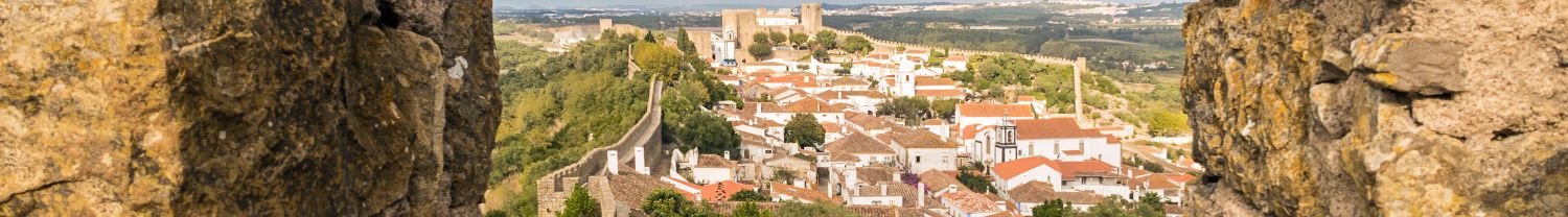 Vila Medieval de Óbidos em Portugal